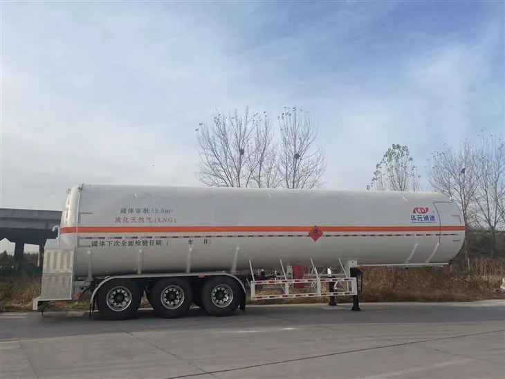 Semi-reboque Lng Fuel 52.5M3 Tanque